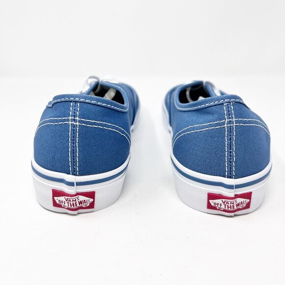 Van's NWT Blue and White Low Tops Size 9.5us - Picture 4 of 8